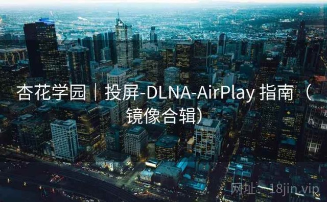 杏花学园｜投屏-DLNA-AirPlay 指南（镜像合辑）