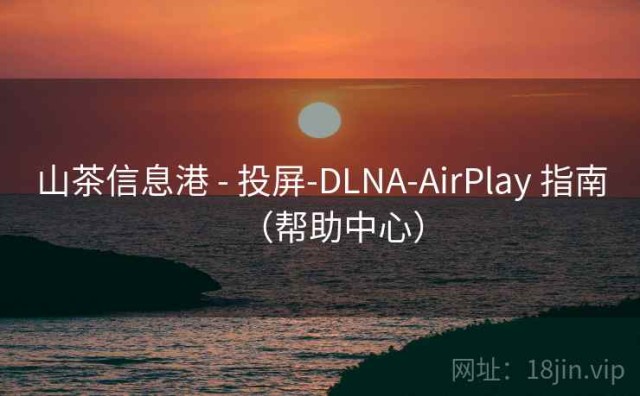 山茶信息港 - 投屏-DLNA-AirPlay 指南（帮助中心）