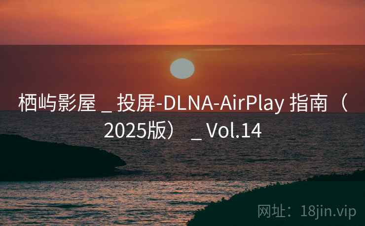 栖屿影屋 _ 投屏-DLNA-AirPlay 指南(2025版) _ Vol.14 栖屿影屋 _ 投屏-DLNA-AirPlay 指南(2025版) _ Vol.14